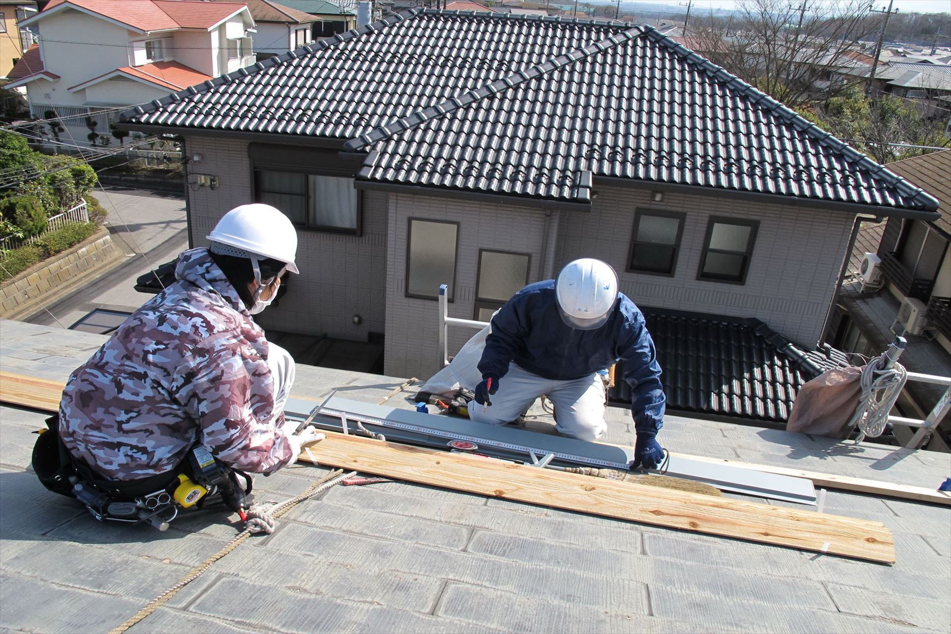 台風対策の実績 | 埼玉県川口市の屋根工事なら株式会社T.K.M